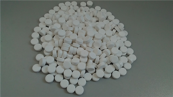 过一硫酸氢钾复合盐片柱颗粒